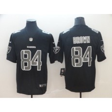 Oakland Raiders #84 Antonio Brown Black Impact Rush Limited Nike NFL Men Jersey