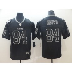 Oakland Raiders #84 Antonio Brown Black Shadow Legend Limited Nike NFL Men Jersey