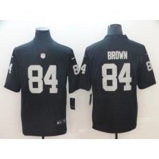Oakland Raiders #84 Antonio Brown Black Vapor Untouchable Limited Nike NFL Men Jersey