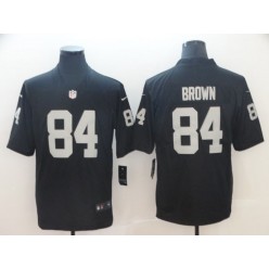 Oakland Raiders #84 Antonio Brown Black Vapor Untouchable Limited Nike NFL Men Jersey