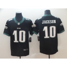 Philadelphia Eagles #10 DeSean Jackson Black Vapor Untouchable Limited Nike NFL Men Jersey