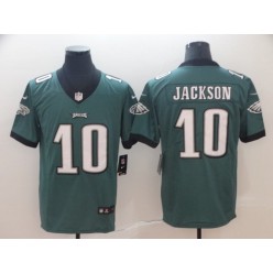 Philadelphia Eagles #10 DeSean Jackson Green Vapor Untouchable Limited Nike NFL Men Jersey