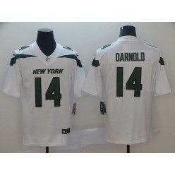 Youth Nike New York Jets #14 Sam Darnold White New 2019 Vapor Untouchable Limited Jersey