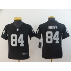 Youth Nike Oakland Raiders #84 Antonio Brown Black Vapor Untouchable Limited Jersey