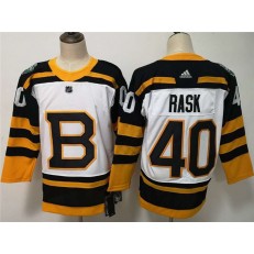 Boston Bruins $40 Tuukka Rask White 2019 Winter Classic Adidas NHL Men Jersey