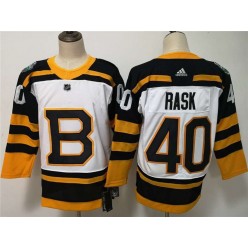 Boston Bruins $40 Tuukka Rask White 2019 Winter Classic Adidas NHL Men Jersey