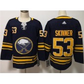 Buffalo Sabres #53 Jeff Skinner Navy Adidas NHL Men Jersey