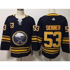 Buffalo Sabres #53 Jeff Skinner Navy Adidas NHL Men Jersey