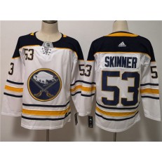Buffalo Sabres #53 Jeff Skinner White Adidas NHL Men Jersey