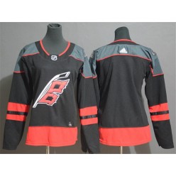 Carolina Hurricanes Blank Black Women Adidas Jersey