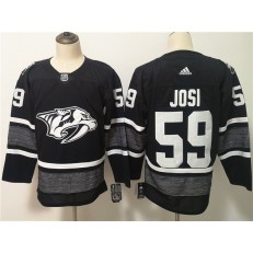 Nashville Predators #59 Roman Josi Black 2019 NHL All-Star Game Adidas Jersey