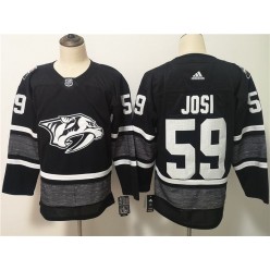 Nashville Predators #59 Roman Josi Black 2019 NHL All-Star Game Adidas Jersey