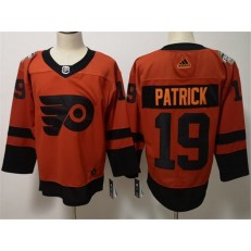 Philadelphia Flyers #19 Nolan Patrick Orange 2019 NHL Stadium Series Adidas Men Jersey