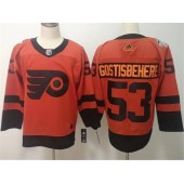 Philadelphia Flyers #53 Shayne Gostisbehere Orange 2019 NHL Stadium Series Adidas Men Jersey
