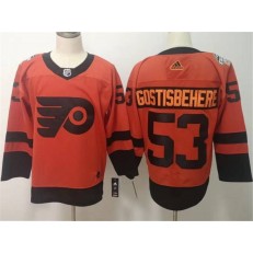 Philadelphia Flyers #53 Shayne Gostisbehere Orange 2019 NHL Stadium Series Adidas Men Jersey