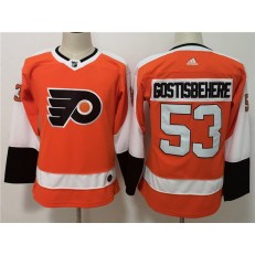 Philadelphia Flyers #53 Shayne Gostisbehere Orange Women Adidas Jersey