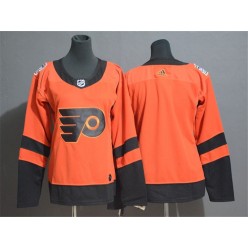 Philadelphia Flyers Blank Orange Women 2019 NHL Stadium Series Adidas Jersey