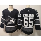 San Jose Sharks #65 Erik Karlsson Black 2019 NHL All-Star Game Adidas Jersey