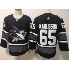 San Jose Sharks #65 Erik Karlsson Black 2019 NHL All-Star Game Adidas Jersey