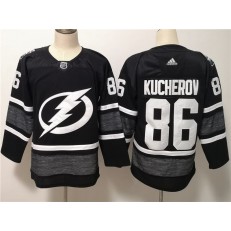 Tampa Bay Lightning #86 Nikita Kucherov Black 2019 NHL All-Star Game Adidas Jersey