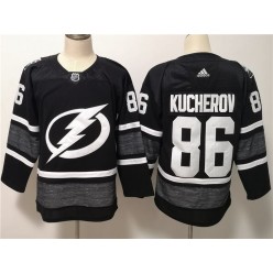 Tampa Bay Lightning #86 Nikita Kucherov Black 2019 NHL All-Star Game Adidas Jersey