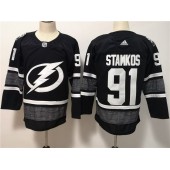 Tampa Bay Lightning #91 Steven Stamkos Black 2019 NHL All-Star Game Adidas Jersey