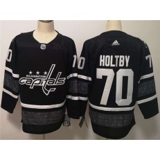 Washington Capitals #70 Braden Holtby Black 2019 NHL All-Star Game Adidas Jersey