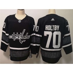 Washington Capitals #70 Braden Holtby Black 2019 NHL All-Star Game Adidas Jersey