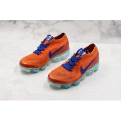 DRAGON BALL SUPER X NIKE AIR VAPORMAX FLYKNIT 2018 FRESH ORANGE DRAK BLUE AA3858-102