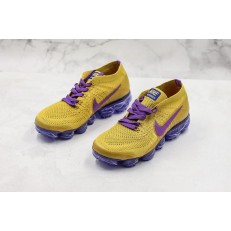 DRAGON BALL SUPER X NIKE AIR VAPORMAX FLYKNIT 2018 LEMON YELLOW PURPLE AA3858-104