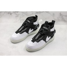 NIKE AIR FORCE 1 HI 07 LV8 BLACK WHITE AO2441-100
