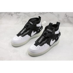 NIKE AIR FORCE 1 HI 07 LV8 BLACK WHITE AO2441-100
