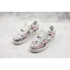 NIKE WMNS AIR FORCE 1 LOW FLORAL ROSE AO1017-102