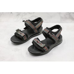 NIKE AIR VAPORMAX SANDAL BLACK GREY GREEN RED 850588-002