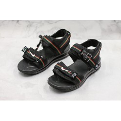 NIKE AIR VAPORMAX SANDAL BLACK WHITE GREEN RED 850588-001