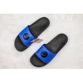 SIMLEY x NIKE BENASSI BLACK BLUE SLIPPER