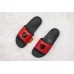 SIMLEY x NIKE BENASSI BLACK RED SLIPPER