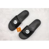 SIMLEY x NIKE BENASSI BLACK SLIPPER