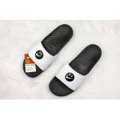 SIMLEY x NIKE BENASSI BLACK WHITE SLIPPER