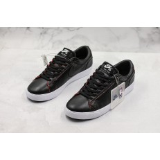 NBA x NIKE SB BLAZER LOW GT BLACK RED BQ6389-016