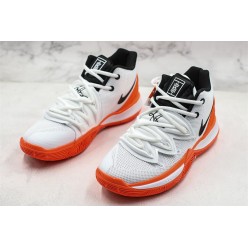 NIKE KYRIE 5 HOT LAVA WHITE ORANGE BLACK BQ5952-100