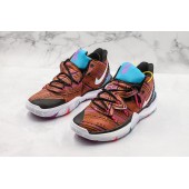 NIKE KYRIE 5 METALLIC RED BRONZE WHITE BLUE BQ6237-200