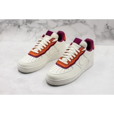 NIKE AIR FORCE 1 LOW 07 LV8 SAIL RED AO2439-101