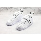 NIKE AIR FORCE 1 LOW UTILITY WHITE BLACK AO1531-101