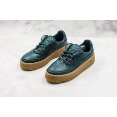 NIKE WMNS AIR FORCE 1 SAGE LOW LX DEEP JUNGLE AR5409-300