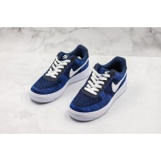 NIKE AIR FORCE 1 LOW FLYKNIT 2 COLLEGE NAVY AV3042-400