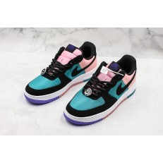 NIKE AIR FORCE 1 LOW HAVE A NIKE DAY PINK GREEN BLACK