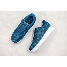NIKE AIR FORCE 1 LOW STAINED GLASS GREEN ABYSS AT4144-300