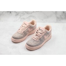 NIKE WMNS AIR FORCE 1 LOW FLYKNIT 2 PINK AV3042-300