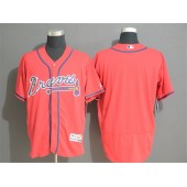 MLB Atlanta Braves Blank Red Flexbase Men Jersey